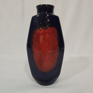 Vintage 1967 SP Gerz 3000/20 Fat Lava Vase Georg Mennicken West Germany MCM